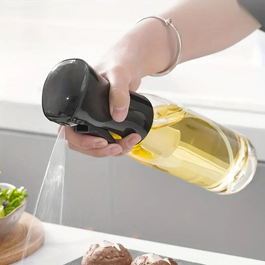 Dispensador de Aceite en Spray 200ml — Botella Pulverizadora para Cocina, Camping y Barbacoa